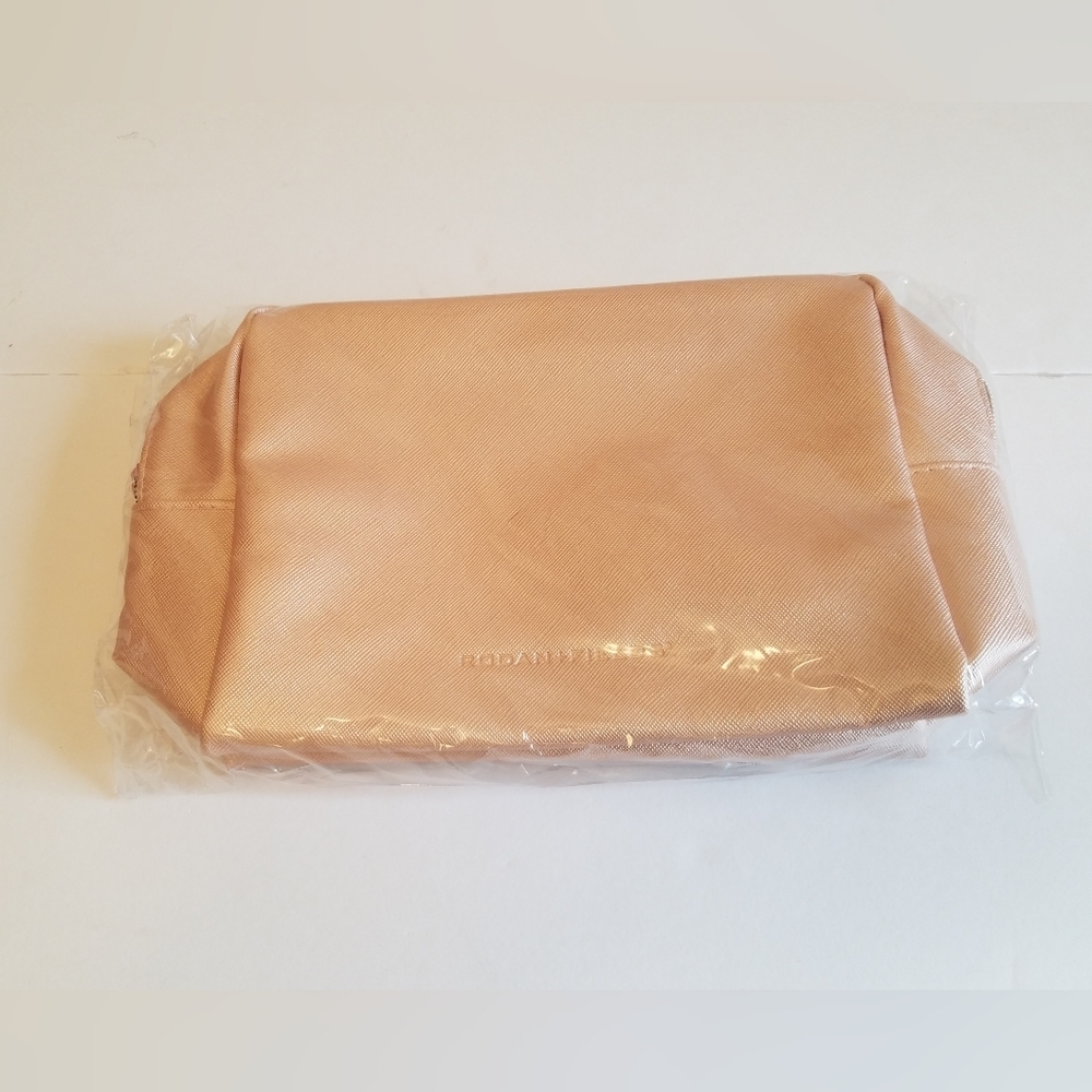New Sealed Rodan + Fields Cosmetic Travel Bag Peach